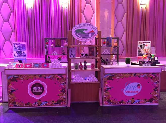 Sugarbite Ice Cream Setup w/out Floor in Delhi and NCR