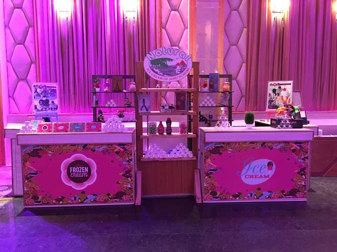 Sugarbite Ice Cream Setup w/out Floor in Delhi and NCR