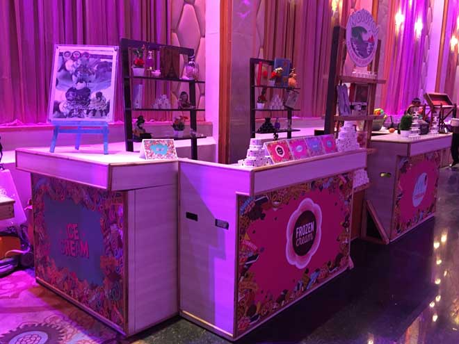 Sugarbite Ice Cream Setup w/out Floor in Delhi and NCR